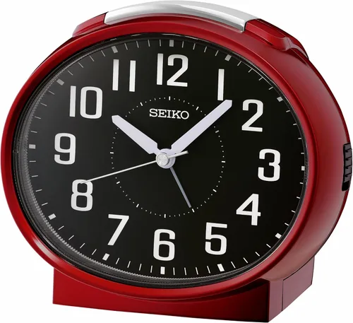 Vista 11 de SEIKO QHL097LLH Reloj despertador digital para dormitorio, azul mate, 2.6 x 2.4 pulgadas