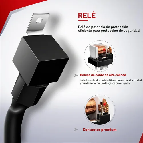 Vista 5 de Nilight 10018W 14AWG Kit de arnés de cableado con conector DT Barra de 12V, interruptor de encendido y apagado, relé de potencia, fusible de hoja