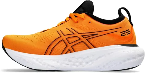 Vista 9 de ASICS Zapatillas de running Gel-Nimbus 25 para hombre Negro resplandor amarillo