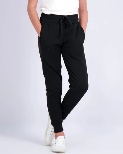 Vista 2 de Real Essentials Paquete de 3 pantalones deportivos de forro polar para niñas de 7 a 16 años