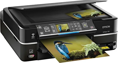 Vista 2 de Epson Artisan 710 Impresora inalámbrica de inyección de tinta a color todo en uno (C11CA53201)