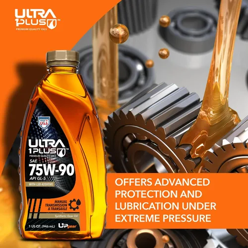 Vista 4 de ULTRA1PLUS SAE 75W-90 Aceite sintético para engranajes API GL-5 (Galón - 4 QTS)