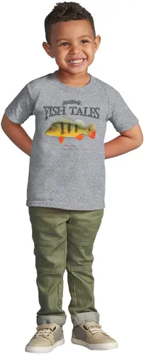 Vista 3 de Gill McFinn Bass Fishing Fisherman Toddler Boy Girl T Shirt
