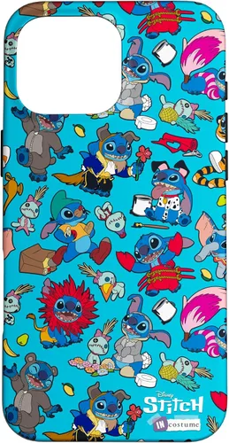 Vista 19 de iPhone 16 Disney 100 Stitch in Costume Disney Characters and Scrump Case