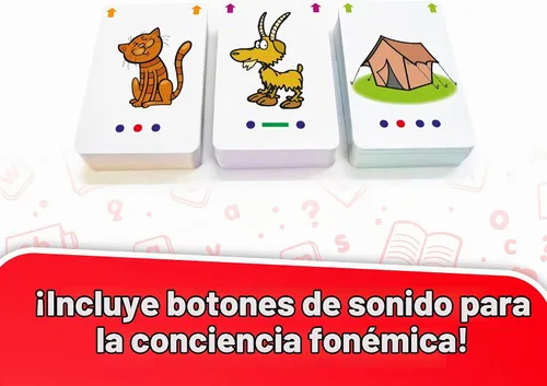Vista 3 de Tarjetas didácticas de decodificación Junior Learning - 162 tarjetas