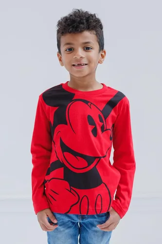 Vista 2 de Disney Paquete de 2 camisetas de Mickey Mouse para bebés y niños grandes