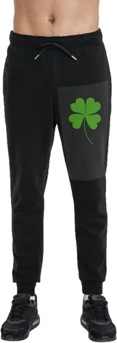 Vista 4 de Pantalones deportivos de trébol de cuatro hojas con cordón para hombre