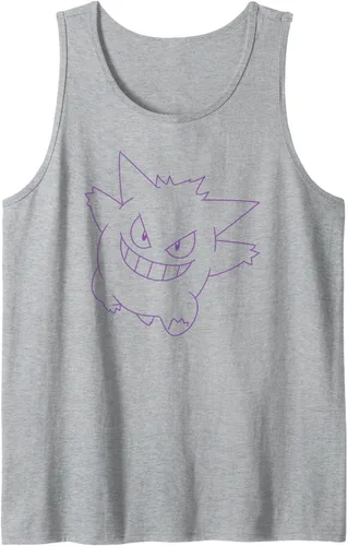 Vista 5 de Pokémon Gengar Big Face Tank Top