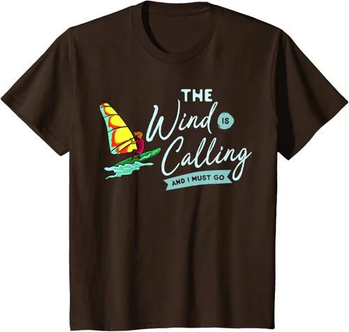 Vista 33 de Windsurfing Board Camiseta Windsurfer, Negro