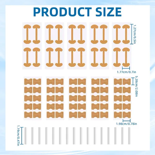 Vista 4 de Corrector de uñas encarnadas, kit de herramientas profesionales para uñas encarnadas con tiras de uñas de los pies, parche corrector de uñas curvas