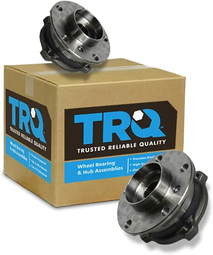 Vista 107 de TRQ Juego de 2 rodamientos de rueda delantera y conjunto de cubo compatible con Tesla 3 2020 Y 2018-2019 para Tesla 3 2020 Tesla Y AWD 2018-2019