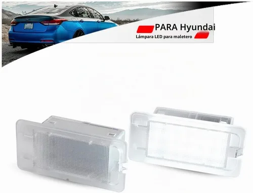 Vista 3 de Repuesto de luz LED para compartimento de equipaje para Hyundai Sonata Elantra Kia Forte Optima K5 6000K 18-SMD blanco maletero interior bombilla OEM