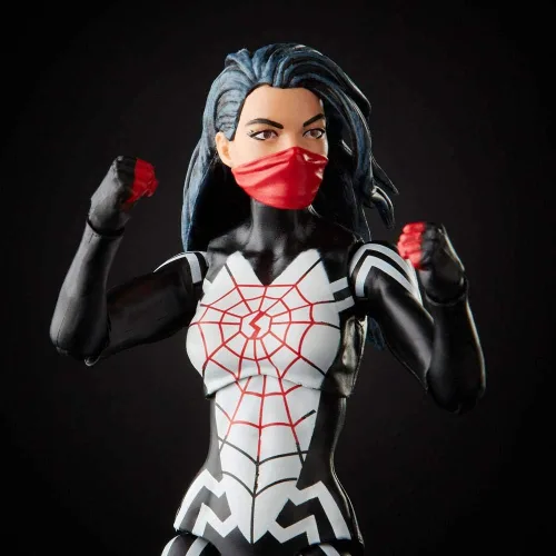 Vista 7 de Marvel Legends Silk Fan Vote 2020 - Figura de acción exclusiva