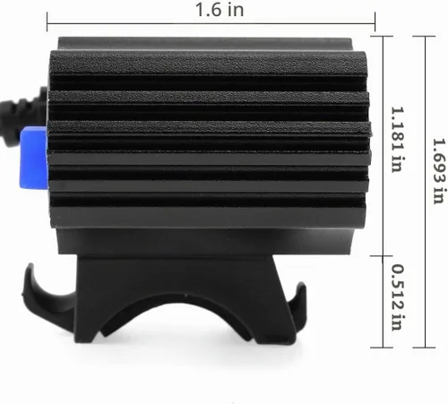 Vista 5 de Faro de la bici de 900 lúmenes, luz impermeable del LED para el ciclismo