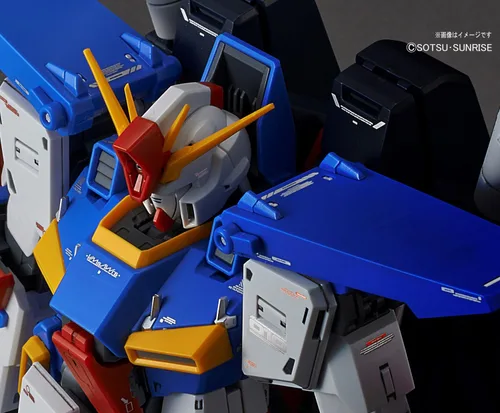 Vista 2 de Bandai Hobby MG 1/100 ZZ Gundam Ver.Ka ZZ Gundam Modelo Kit Figura
