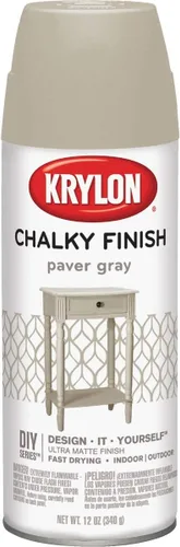 Vista 7 de Krylon Pintura en aerosol con acabado tiza, 11 onzas, mate transparente Sellador transparente
