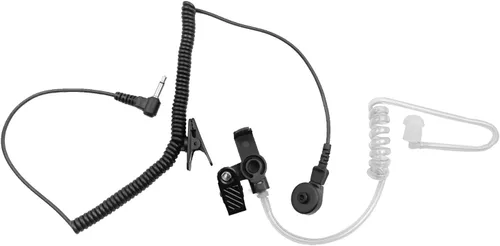 Vista 3 de HWAYO 0.138 in 1 pin escucha solo vigilancia acústico encubierto tubo de aire auricular de radio policía auriculares + auriculares de repuesto
