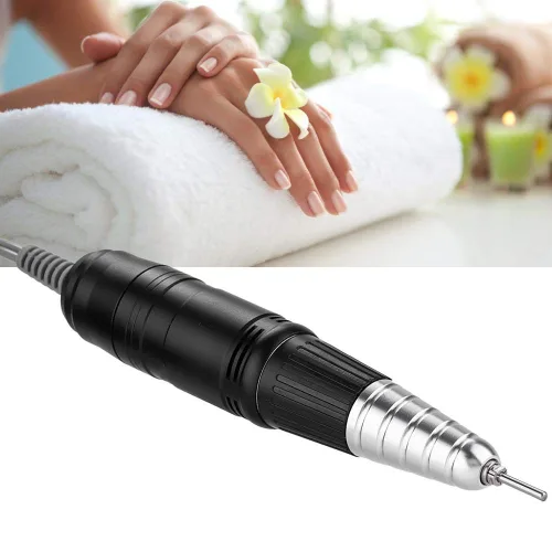 Vista 3 de Bolígrafo eléctrico para taladro de uñas, 30000 rpm, mango de repuesto para máquina eléctrica de molienda de uñas para manicura y pedicura