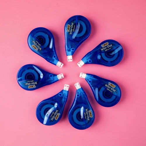 Vista 7 de BIC Wite-Out - Cinta correctora EZ Correct, 39.3 pies, paquete de 1 cinta correctora blanca, rápida, limpia y fácil de usar, resistente al desgarro