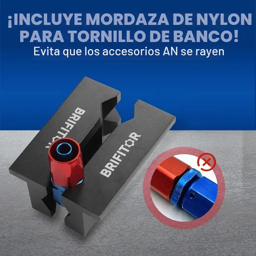 Vista 4 de Almohadillas de tornillo de banco de aluminio de 4 pulgadas y mordazas suaves de tornillo de banco para tornillo de banco, cubiertas de tornillo