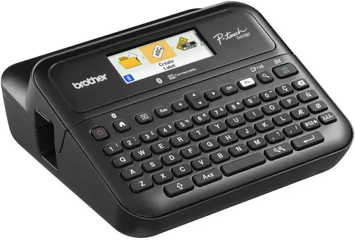 Vista 3 de Brother P-touch PT-D610BT Etiquetadora Profesional Conectada para Negocios Conecta y Crea a través de Bluetooth® en Cintas de Etiqueta TZe