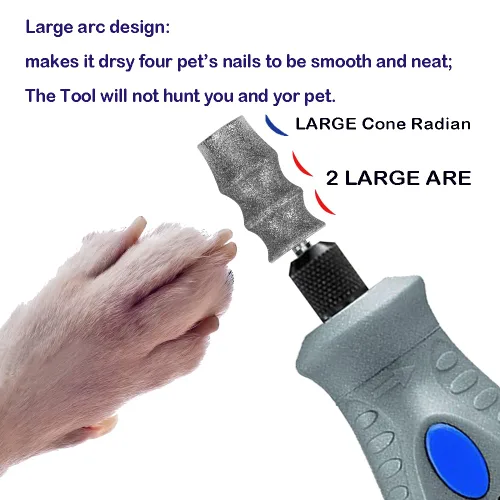 Vista 3 de Diamond Dremel - Brocas para amoladora de uñas para perro, herramienta rotativa, 1/8 pulgadas, accesorio Dremel para amoladora de uñas
