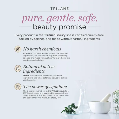Vista 3 de Healthy Directions Trilane Reparación Intensiva Reparación de Arrugas Profundas Hidratante Antienvejecimiento con Squalane