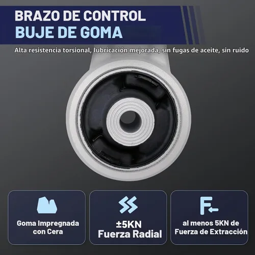 Vista 3 de Kit de suspensión delantera Brazo de control inferior Compatible con Honda Odyssey 2005-2010
