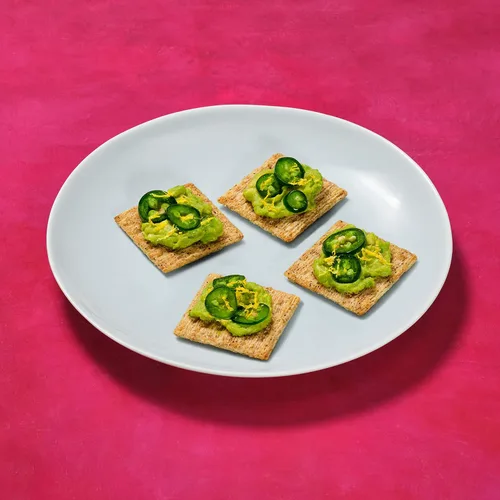Vista 9 de Triscuit galletas de trigo integral de grano entero con sabor a pimienta negra molida y aceite de oliva, 6 cajas de 8.5 onzas cada una Lunch