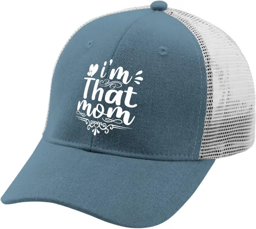 Vista 2 de devor Cap I'm That mom Baseball Caps for Women Graphic Denim Caps Adjustable