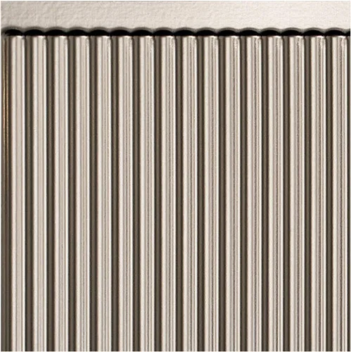 Vista 21 de FASÄDE Panel decorativo de mosaicos de vinilo en bermuda bronce (muestra de 6x6 pulgadas)