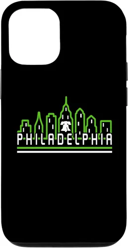 Vista 11 de Carcasa para iPhone 12 mini Philly Philadelphia Liberty Bell City Skyline Brotherly Love