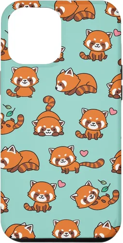 Vista 26 de Cute Funny Kawaii Womens Girls Kids Red Panda Lover Pattern Case for iPhone 17