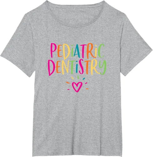 Vista 47 de Pediatric Dentistry - Camiseta de manga corta para dentista