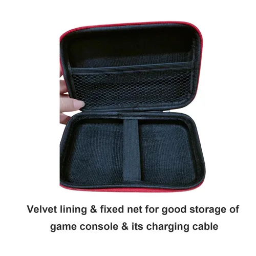 Vista 2 de JiangJiangBao EVA Hard Case for Powkiddys RGB30 Handheld Game Console, Hard Carrying Case Compatible with RGB30 Video Gaming Console, Drop-proof &