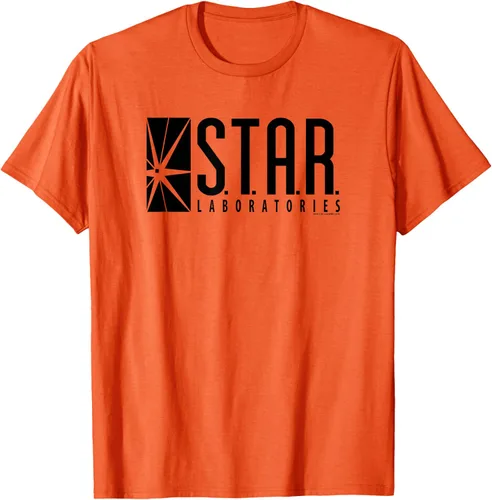 Vista 6 de The Flash Camiseta con logotipo de la serie TV S.T.A.R. Labs, Blanco, S