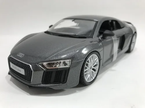 Vista 2 de Maisto - 31513 - Audi R8 V10 Plus - Escala 1:24 - Gris Metálico
