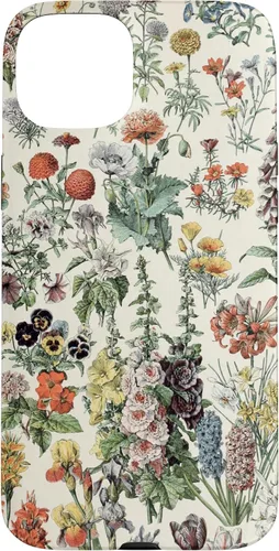 Vista 9 de Cute Flowers Vintage Botanical Flower Illustration Case for iPhone 17