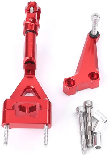 Vista 11 de Kit de soporte para estabilizador de dirección compatible con Yamaha R6 R1 2006 2007 2008 2009 2010 2011 2012 2013 2014 2015, Negro