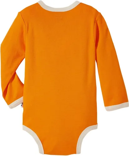 Vista 14 de Babysoy Kimono de algodón orgánico de manga larga Onesie Bodysuit