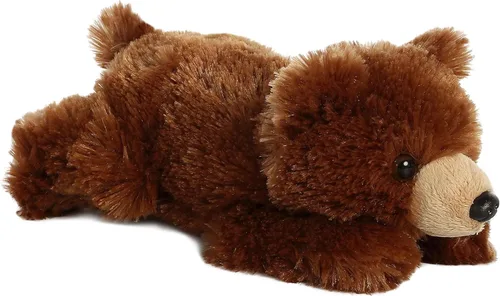 Vista 134 de Aurora® Adorable Mini Flopsie™ Mei Mei™ Animal de peluche, facilidad juguetona, compañeros atemporales, color blanco, 8 pulgadas