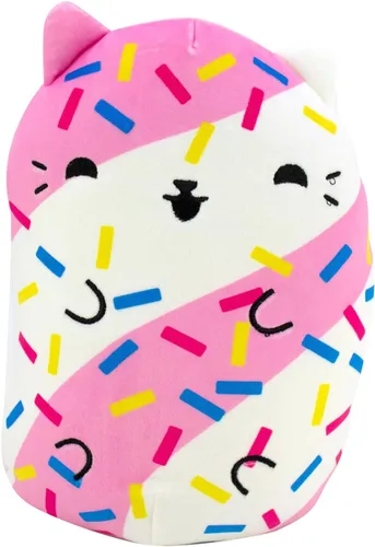Vista 11 de Cats vs Pickles - Jumbo - AvoCatO - Animales de peluche rellenos de frijoles súper suaves y esponjosos de 8 pulgadas - Ideal para niños, niños