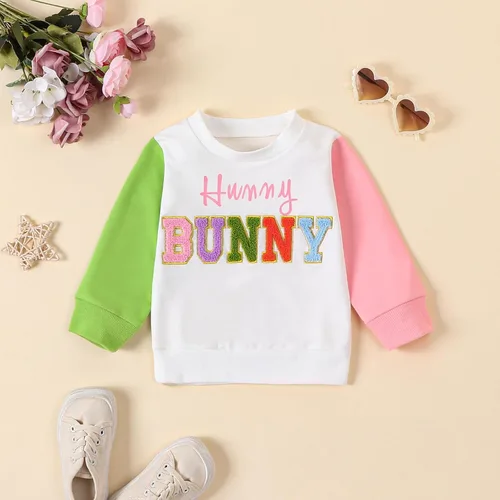 Vista 143 de Traje de San Valentín para bebé, niña, niño, traje de San Valentín, sudadera de manga larga con estampado de corazón