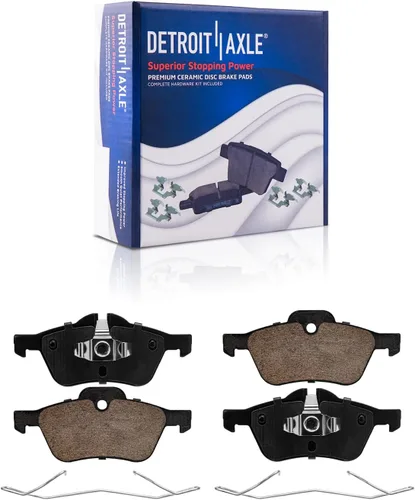 Vista 14 de Detroit Axle - Pastillas de freno para Avalanche Express Suburban Savana Yukon XL 1500 Chevy Tahoe GMC Cadillac Escalade, Pastillas de freno