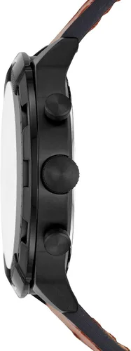 Vista 2 de Fossil Bronson Reloj casual de cuarzo para hombre con correa de acero inoxidable o cuero Reloj cronógrafo Bronson