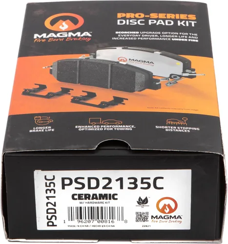 Vista 5 de MAGMA Pro-Series PSD2135C Pastillas de freno de cerámica, traseras