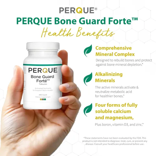 Vista 2 de Perque Bone Guard Forte 20 240 comprimidos por Perque