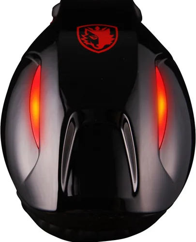 Vista 6 de Sades SA902audífonos para juegos de PC alámbrico con estéreo con USB virtual de canal 7.1, audífonos diadema con micrófono, control de volumen, luz