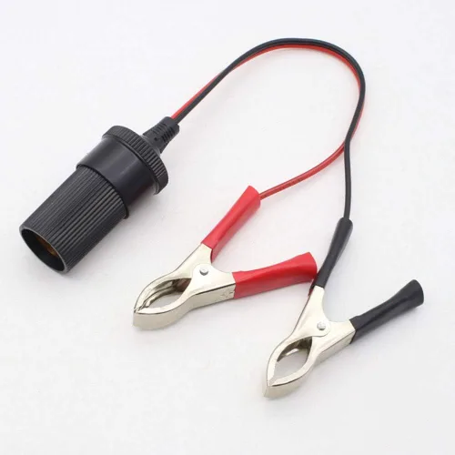 Vista 5 de Enchufe adaptador de encendedor de cigarrillos de 12 V para batería de vehículo