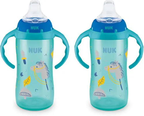 Vista 11 de NUK - Vaso para aprender a beber, para bebés de 8 meses en adelante, colección exclusiva de Amazon, con frutas y animales divertidos, de 10 onzas